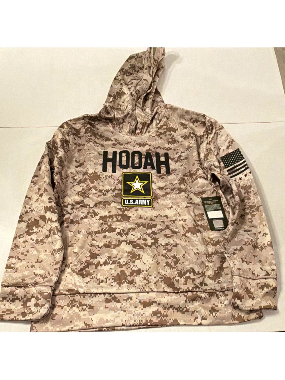 U.S. Army Desert Digital Camo Pullover - Tan & Brown